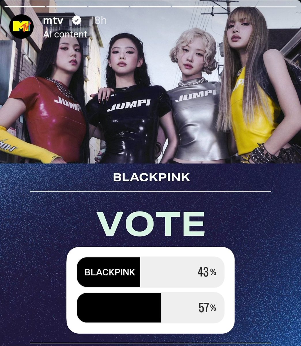 yadomishere's tweet photo. Copy and comment down yall

"Could you please check if there’s any delay or technical issue with the voting percentage updates, @MTV @vmas? If there is any issue affecting the vote display or counting, please let us know." https://t.co/3kIukrJjoI