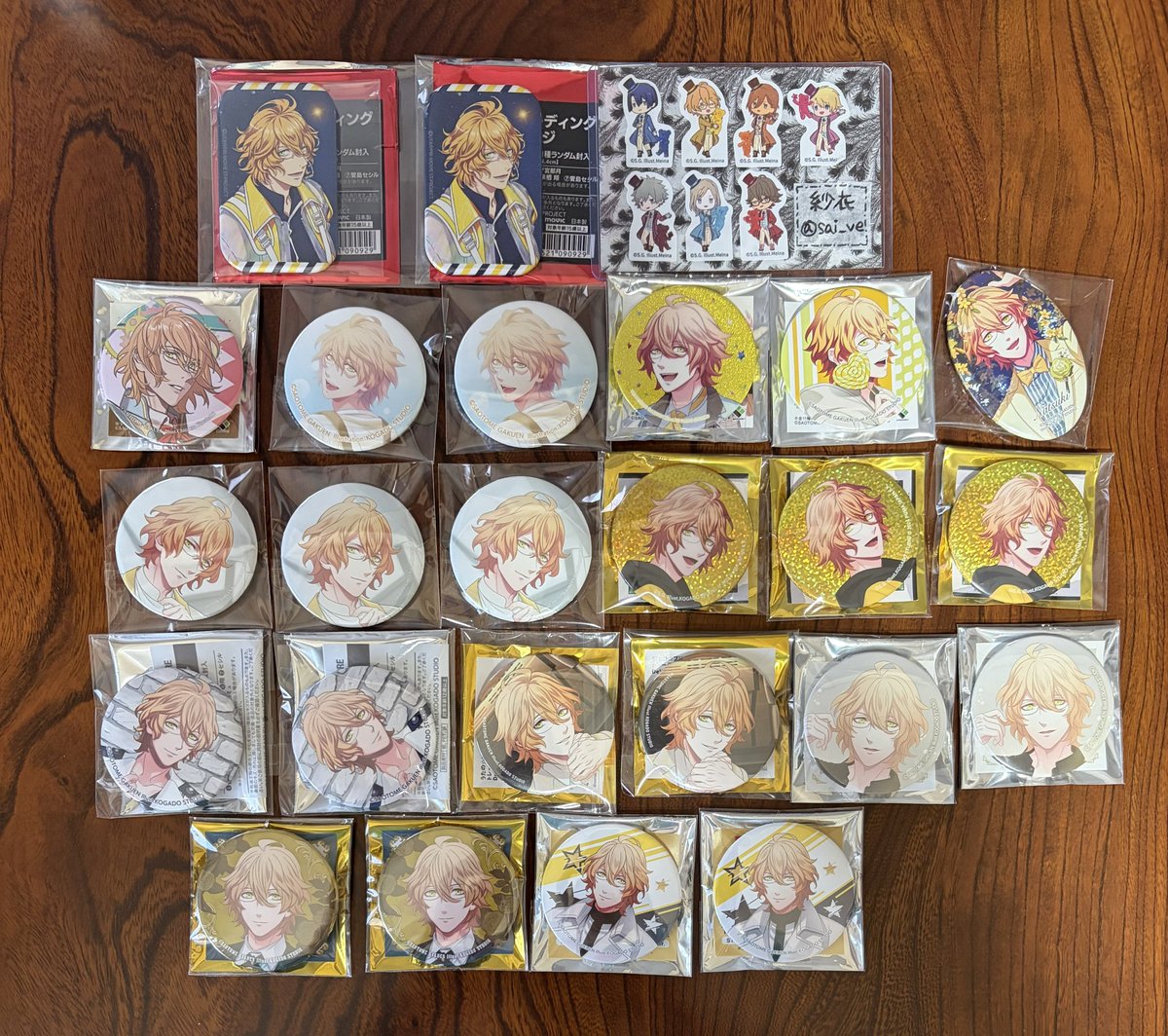 sai_ve's tweet photo. 【譲渡】うたプリ 缶バッジ

譲→那月
求→画像①②各300円、③④各200円

画像利用してお声がけください
素人保管未使用品
郵送のみ/UFJ銀行振込/PayPay https://t.co/0gN7Ev1VHd