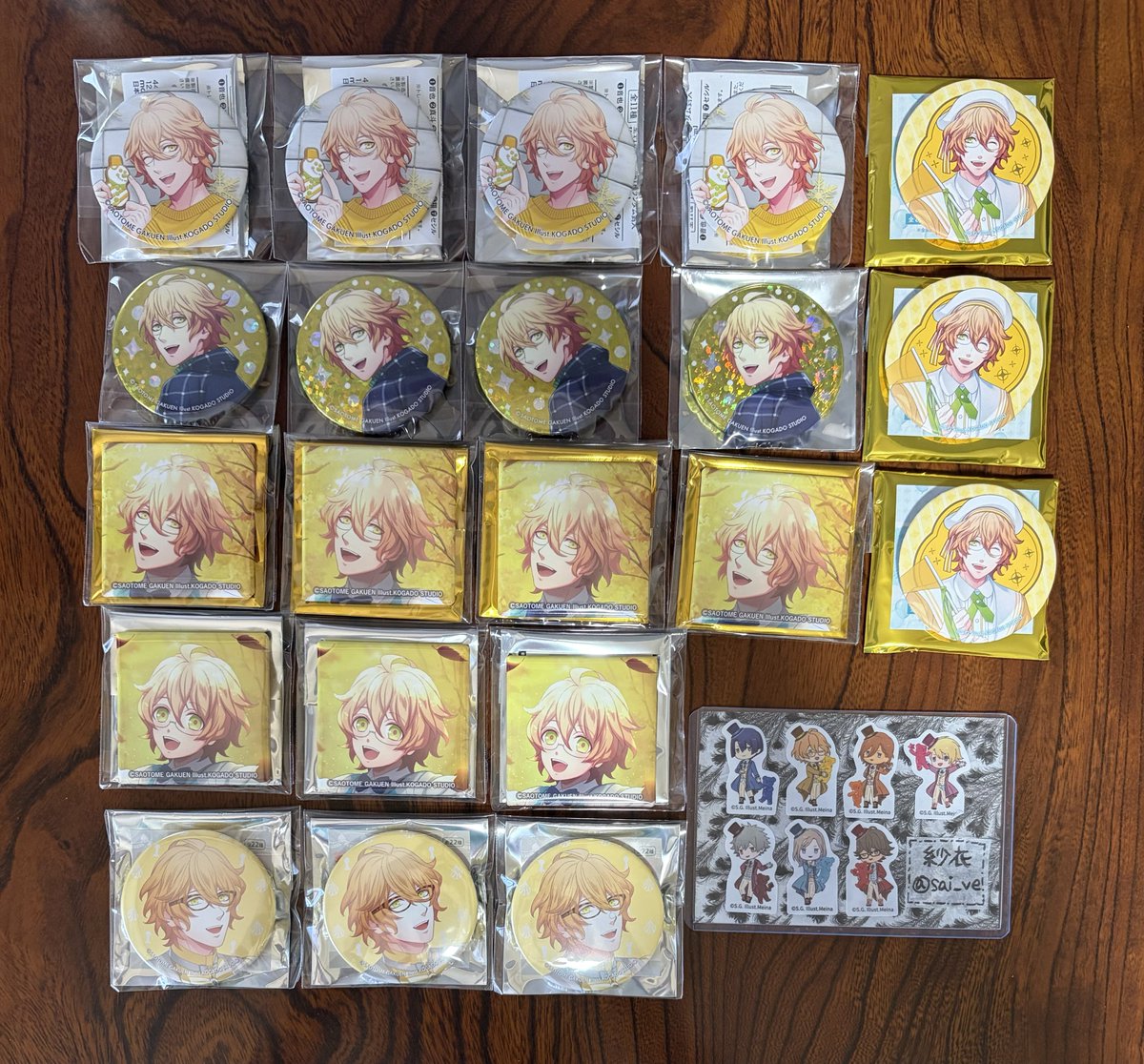 sai_ve's tweet photo. 【譲渡】うたプリ 缶バッジ

譲→那月
求→画像①②各300円、③④各200円

画像利用してお声がけください
素人保管未使用品
郵送のみ/UFJ銀行振込/PayPay https://t.co/0gN7Ev1VHd
