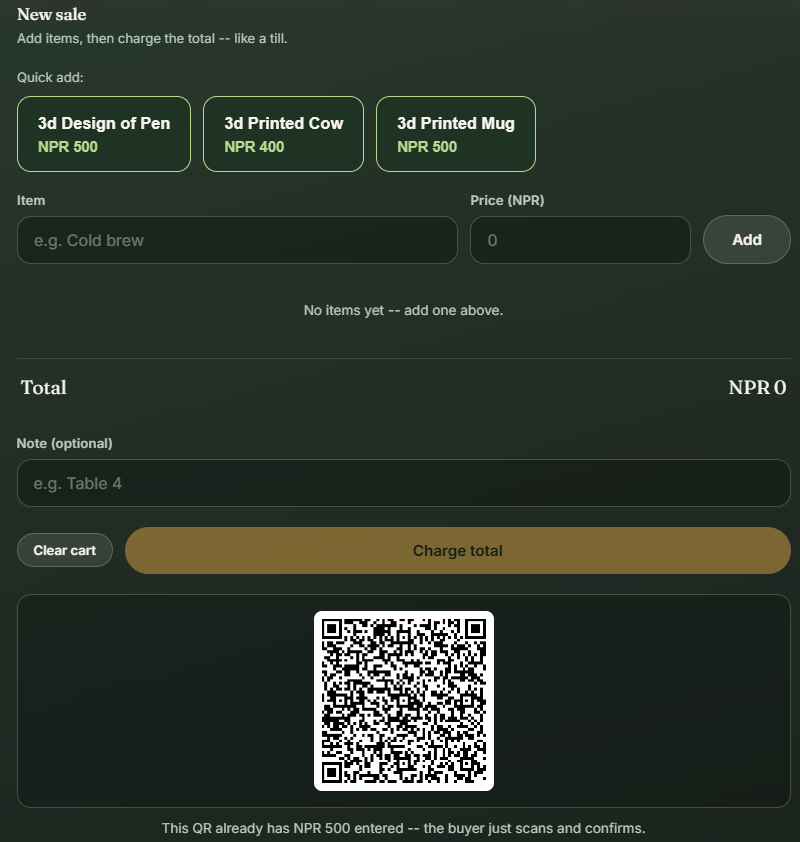 carbonupdate's tweet photo. We are giving our POS and dynamic QR tools free to early Nepali merchants because climate action starts with better local systems.
https://t.co/ef66MypxK5
#solana @SuperteamNPL 
#colosseum https://t.co/4iATM15w9j