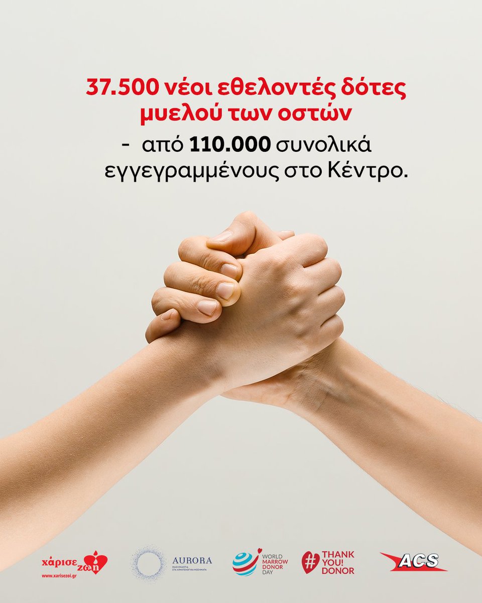 ACSCourier's tweet photo. Υπάρχουν αποστολές που μεταφέρουν δέματα. Και αποστολές που μεταφέρουν ελπίδα. ❤️ Από το 2020, η #ACS στηρίζει το Κέντρο Εθελοντών Δοτών Μυελού των Οστών (#ΚΕΔΜΟΠ) - #ΧάρισεΖωή με 19.300 δωρεάν αποστολές, συμβάλλοντας σε 37.500 νέους εθελοντές δότες και 60 δωρεές μοσχευμάτων. https://t.co/b0EALZW6zg