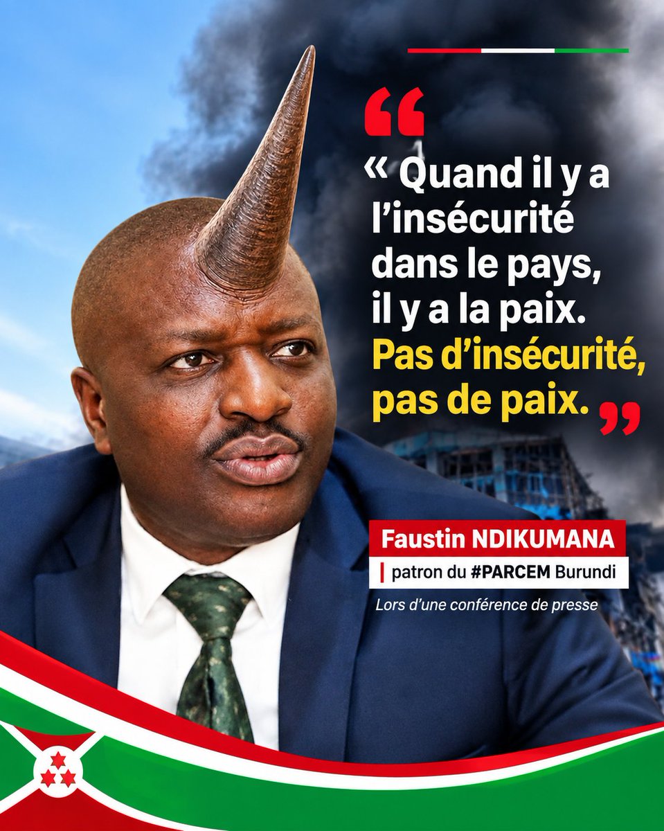 IreraKeilla's tweet photo. Mbega harya ngo @ParcemBurundi n'ishirahamwe ry'abasore basatuye, bameze ihembe!!! Mama yangu #Faustin #Ndikumana atari Shetani! Ejo yaradutse ngo : "Mu Burundi nta mahoro ahari". Ntawomufashisha inzira akigira kwibera i Kongo ko wumva yishakira amahoro avuye ku ntambara ngo!! https://t.co/UC08qb9s5W