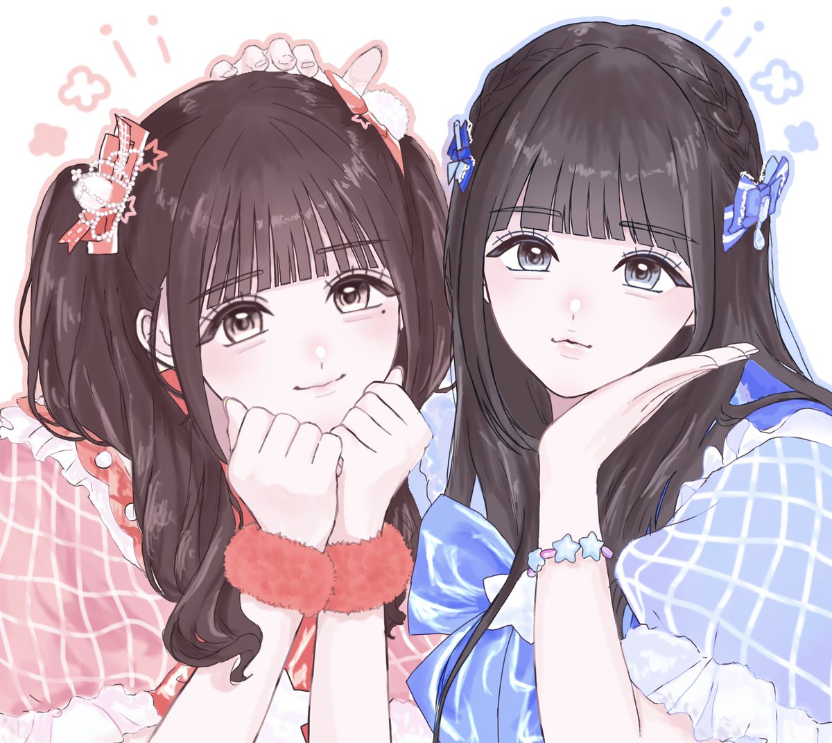 n_uuri0_0's tweet photo. りりかれ㌠🎶❤️💙

 #心花りり  #そなた便り  #iLiFE https://t.co/XwbzqGrjXQ