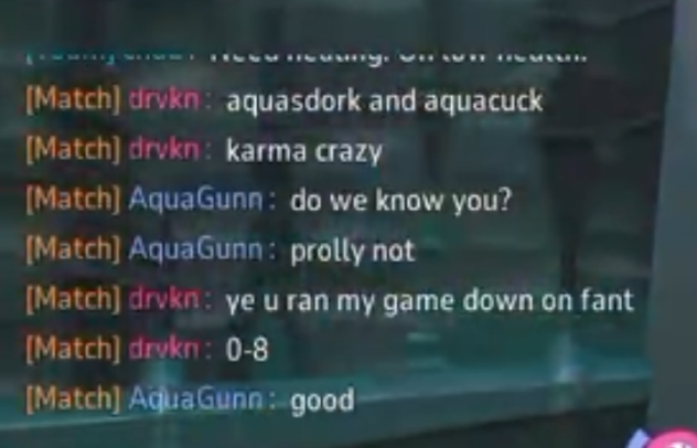 drvkons's tweet photo. @EshegoMR lol loser im black y r u posting this ? shes level 10 fant and 0-7 running it down when we have 1 support and she has 4 champ supports, you are a dumbass https://t.co/E2Ox4HN3eK