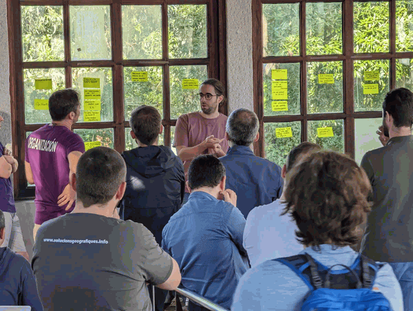 MappingGIS's tweet photo. GeoCamp 2026 - 3 de octubre en Asturias

Este año @geocampes celebra su 14ª Edición y el formato será Open Space: todos los participantes toman un papel activo en la ejecución del evento para aumentar la interacción entre los asistentes.

Mas info:
https://t.co/GLF0Vbfpzp https://t.co/Sn5AjbsEg9