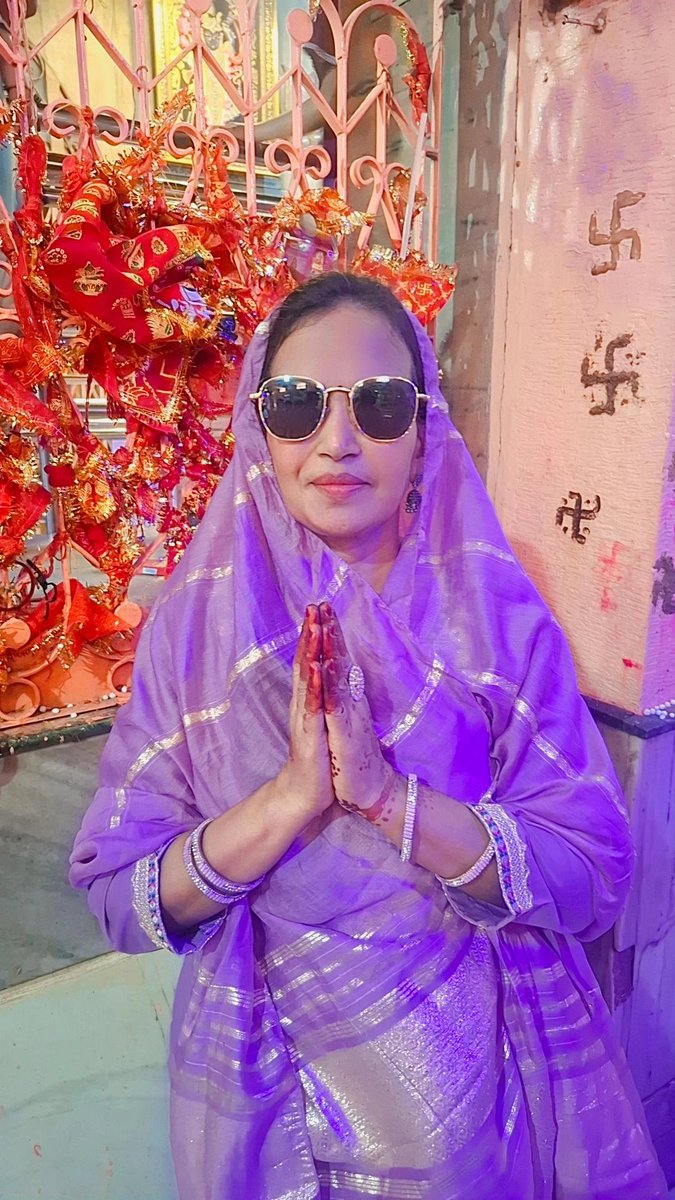 RhythmicManju's tweet photo. Bhadva Mela 2026- Finally Ramdevra Darshan ЁЯЩП
#ramdevra #runichadham #viralpost #templevisit #manjudevidance https://t.co/W6MbhzVTQf