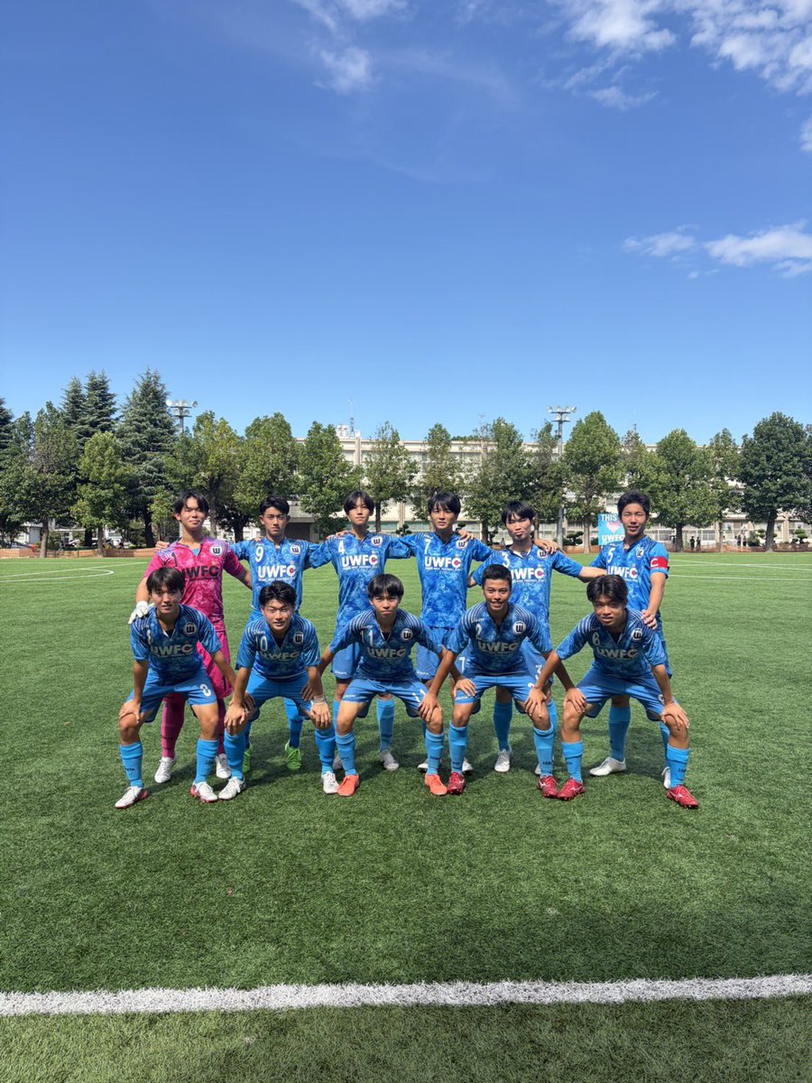 UWFC1950's tweet photo. こんばんは、本日行われました試合結果です。

「2nd」SS2リーグ 第6節 HOME

vs 南稜高校
1-0(1-00-0)

・TM  HOME
vs上尾高校
9-0(6-03-0)

両チームの選手・スタッフの皆さん、本日は対戦していただきありがとうございました。 https://t.co/uwY7PYODJz