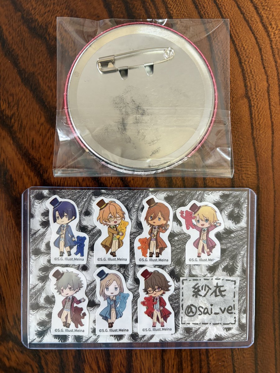 sai_ve's tweet photo. 【譲渡】うたプリ 缶バッジ 他

譲→画像①③那月 翔
求⤵︎
①各300円、雪月花翔のみ100円
③各100円

雪月花翔は背面に汚れ？サビ？が有ります(画像②) ご了承ください
③は画像利用してお声がけください

素人保管未使用品
郵送のみ/UFJ銀行振込/PayPay https://t.co/DO4yPW1pm1