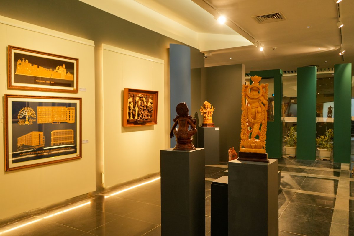 ngma_delhi's tweet photo. Immerse yourself in India’s rich cultural heritage! Visitors at @NGMADelhi are exploring the PM Mementos exhibition—a true celebration of art, history, and national pride. 🎨✨
#VikasitBharat #NGMADelhi #CreativeIndia #MyBharat2047 @ministryofculturegoi @gssjodhpur https://t.co/8AC1OXuU5p