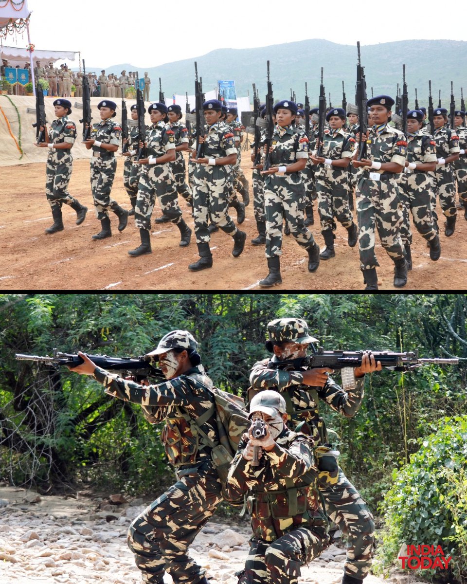 IndiaToday's tweet photo. #InPics | CRPF’s women personnel have completed 40 years of service, beginning with the force’s first all-women combat battalion raised in 1986. Today, women serve across six all-women battalions, RAF teams and challenging operational deployments, including Naxal-affected areas and Jammu and Kashmir.

The four-decade journey also includes the supreme sacrifice of Constable Kamlesh Kumari during the 2001 Parliament attack. On September 25, 2026, CRPF will honour serving and former women personnel for their contribution and service.

#CRPF #CRPFWomen #WomenInUniform #LadyCommandos #CRPFWomenBattalion #WomenInSecurity #CentralReservePoliceForce #IndiaTodaySocial