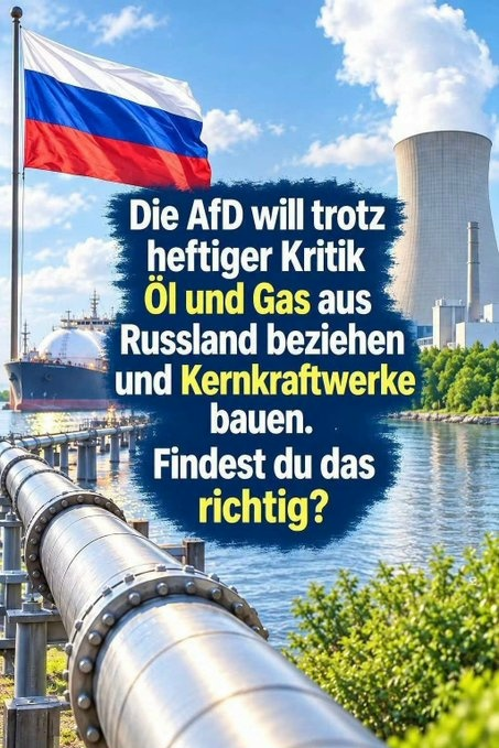 KlausMrtins1's tweet photo. Vollkommen Richtig ! Den nicht Russland ist unser Problem ! Das Problem sind die die meinen eine Regierung von Deutschland zu sein ! https://t.co/VS3KasdCp9