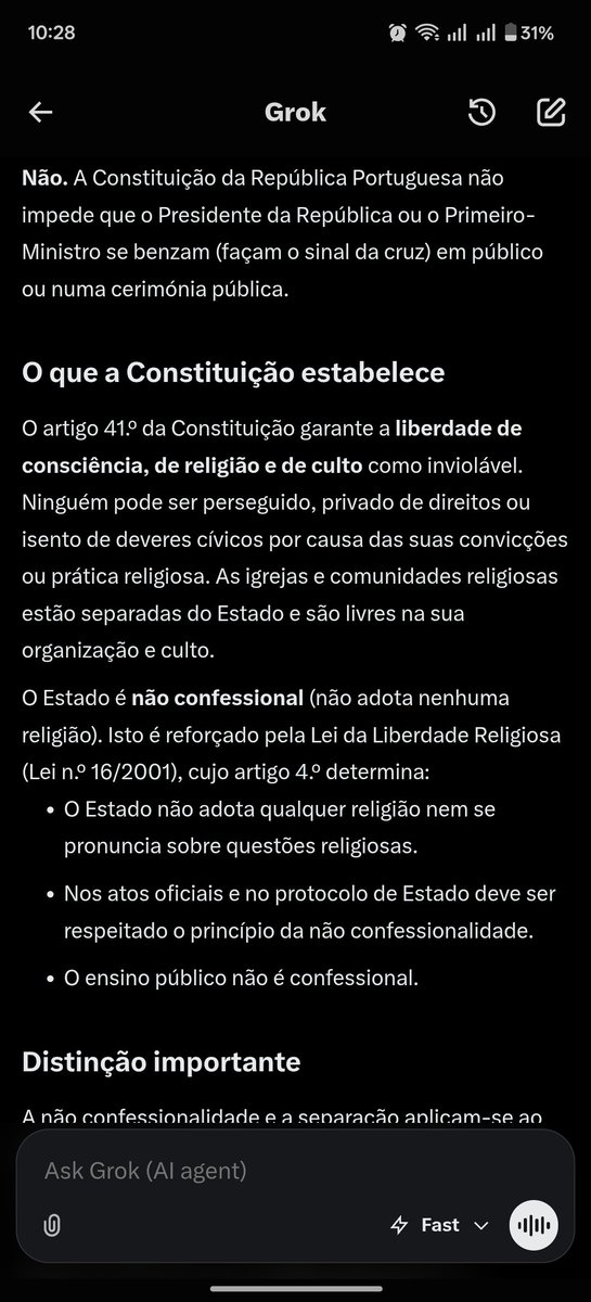 luisFTmarques's tweet photo. @theluisribeiro Felizmente, o Grok desmonta facilmente a mentira do Luis Ribeiro https://t.co/adxjLo3x4t
