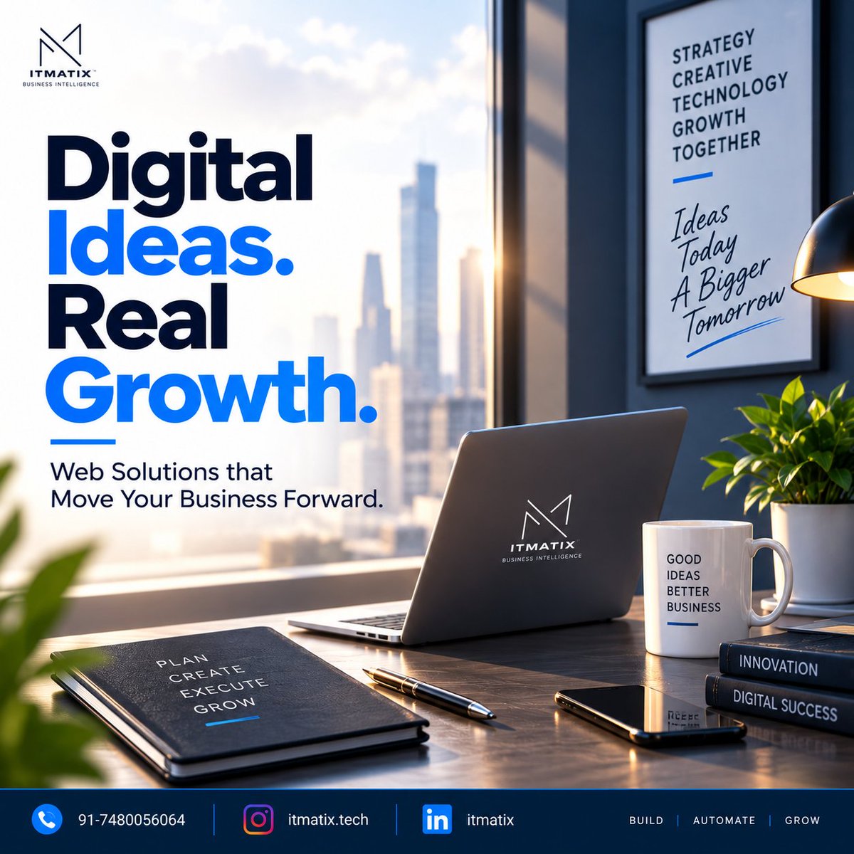 itmatix1's tweet photo. ITMATIX focuses on practical digital solutions designed to support real business requirements rather than adding unnecessary complexity. https://t.co/cmMWnCjmpf
