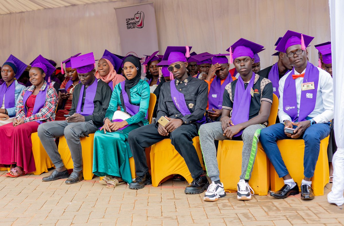 AssortedAfrica's tweet photo. Our ICT graduation is happening now! we celebrate our young people for completing their ICT training & taking another step toward a digitally empowered future. Huge thanks 2 @smartgirlsug and @mtnug 4 supporting this journey and helping us bridge the digital gap. #Girlswithtools https://t.co/yAUPS5eonG
