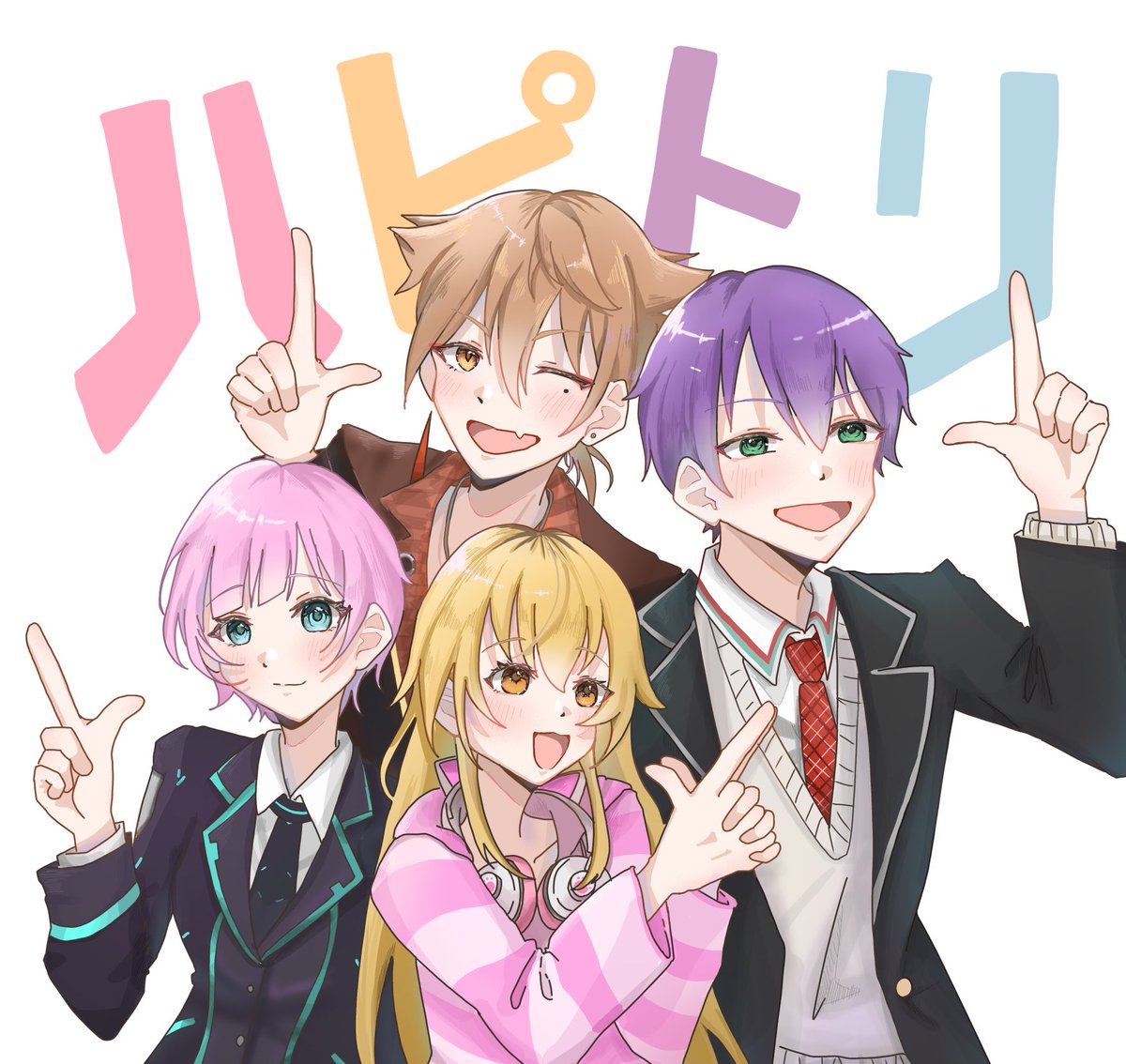 ailisu_0v0_'s tweet photo. ハピトリ✨
#むぎあーと #りりあーと #絵ガク #金剛力也像 https://t.co/pDkRsi0FWq