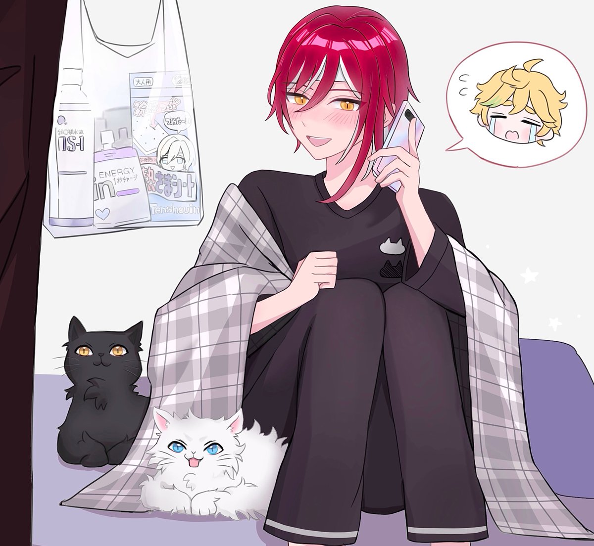 l__24qn's tweet photo. ちょっと熱があるだけだヨ #あんスタFA https://t.co/fAyL25NChM