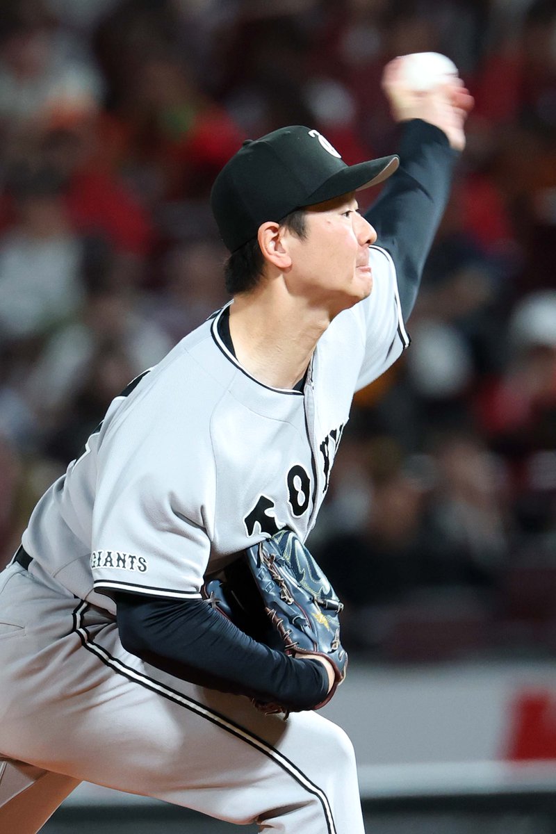 TokyoGiants's tweet photo. 【十回裏】巨人 1-1 広島

7番手で #中川皓太 投手が登板、三者凡退に抑える！ https://t.co/1F8Th6rZKO
