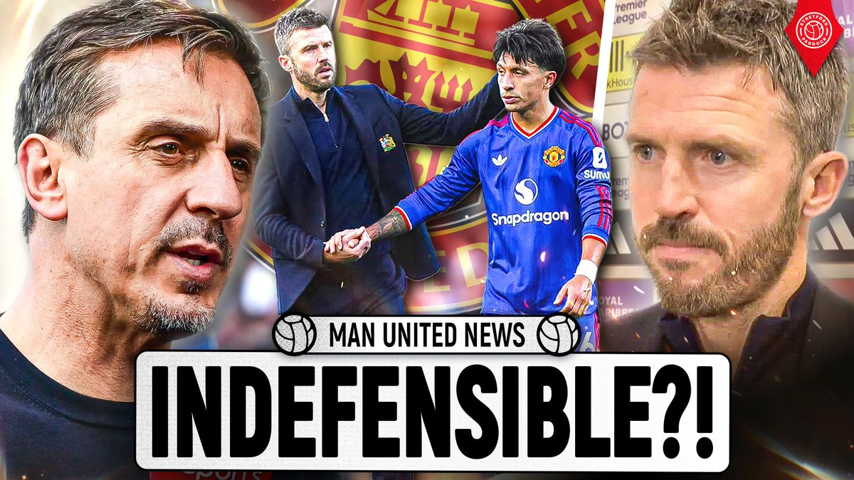 StretfordPaddck's tweet photo. ⚖️ Is Carrick RIGHT to defend his players to the media?!
@JayMotty is going LIVE with this morning's #MUFC news 🔴📰
🔗 https://t.co/02RHgnqR9b https://t.co/6pl1ITctpp
