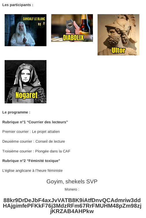 FourNinesFineK9's tweet photo. #dempart
Démocratie Participative
S11E33
“CAFarnaüm”
Diabolix
.@G8ND8LFHH .@thewhitedruid18
Nogaret
Ultor
Durée:
# 02:42:48.31 https://t.co/zmiMo38xnZ