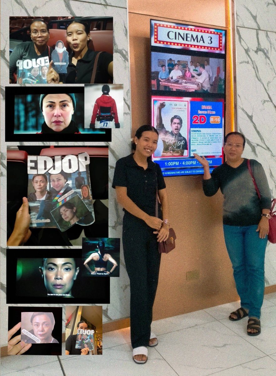 fangirl_soffiee's tweet photo. Finally got to watch EDJOP!  &amp; I’m so grateful na nakahabol po ako.😍 Congratulations po sa buong EDJOP team for a meaningful &amp; inspiring film, talagang worth watching &amp; worth remembering po. 🤍

📍KCC Cinema , Cotabato City 

#EDJOP #JodiStaMaria #NeverForget #Edjopthemovie https://t.co/Loj4YveGV4