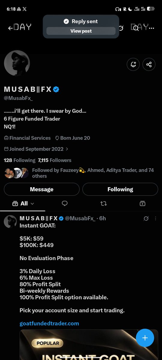 BoyfStevenzvr's tweet photo. @daraja_fx @BullwavesPrime @Championfx_gh Done all tasks @Just_AlbertFx @ForexKing04 @RoyGoldtrader https://t.co/gPXdn64o3m
