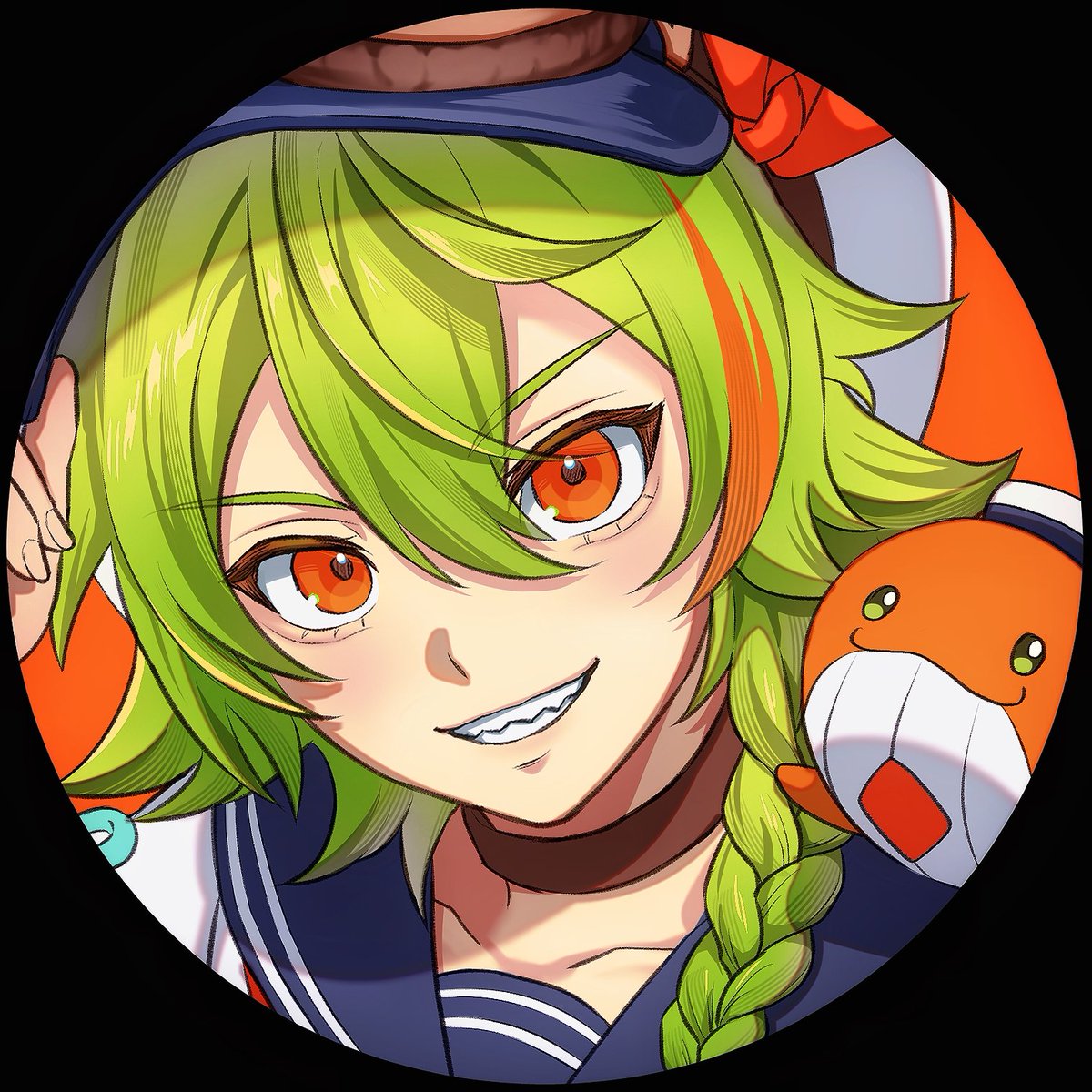 LiBe_xox's tweet photo. アイコンアップデートしました
くじらのお伴も���加🐳
←旧　　新→ https://t.co/H51OmcFoRy