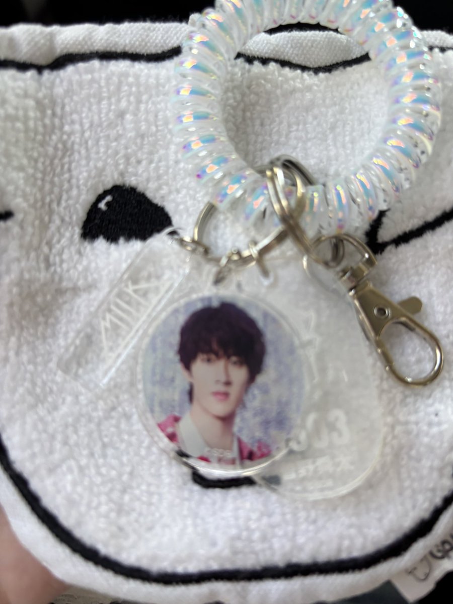 kkminy's tweet photo. M!LK EBiDAN THE  LIVE 2026

ロッカーキー風キーホルダー

譲　曽野舜太
求　塩﨑太智

普通郵便での交換になります。
気軽にお声かけください。

 #曽野舜太 #塩﨑太智  #MILK  #交換 https://t.co/iYNF62fPSr