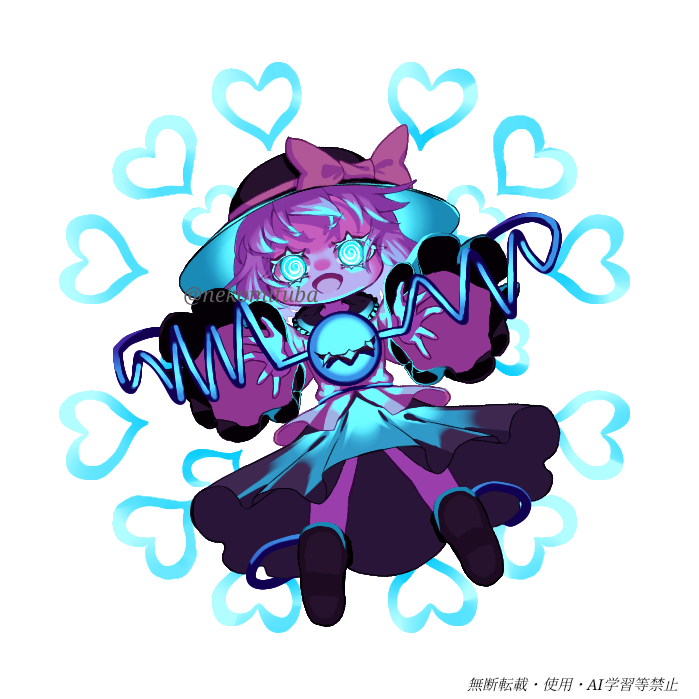 nekomituba's tweet photo. アクキーのイラスト②
#東方project #古明地こいし #秋例大祭13 https://t.co/EcQIXMJESW