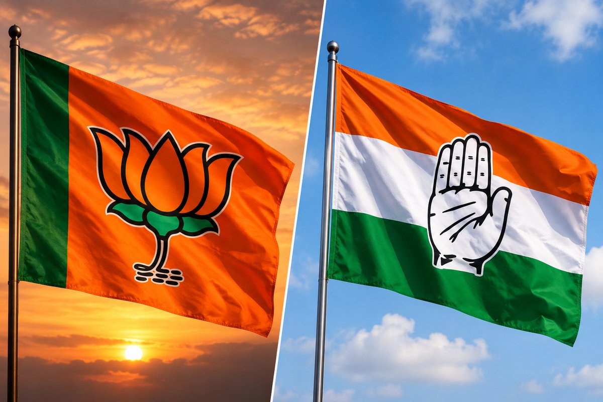 sangamkumar22's tweet photo. Data worth to watch it :

Number of offices Congress built in 70 years of rule — 35

Number of offices BJP built in 12 years of rule — 617

How much money Congress has after 70 years of rule — ₹839 crore

How much money BJP has after 12 years of rule — ₹12,171 crore

This is the reality. Choose wisely.
