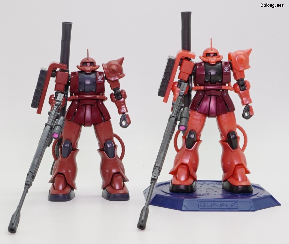 dalong_net's tweet photo. 9月22日のレビュー : HG 1/144 ガンダムベース限定 シャア専用ザクII [メタリック] - https://t.co/2iyvv39h7G https://t.co/mHf4HGWVMv