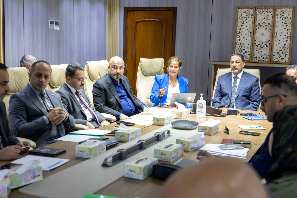 WHOIraq's tweet photo. اجتمعت منظمة الصحة العالمية في العراق ووزارة الصحة للمضي قدماً في إعداد استراتيجية التعاون الوطني لمنظمة الصحة العالمية للفترة 2026–2030، بما يضمن توافقها مع الأولويات الصحية الوطنية في العراق واحتياجاته الصحية المتغيرة.

وركّزت المناقشات على صقل الأولويات الاستراتيجية وتحديد المجالات التي يمكن للمنظمة أن تقدّم فيها دعماً فنياً مؤثراً لتعزيز النظام الصحي، والنهوض بالصحة والرفاه، وتسريع التقدم نحو التغطية الصحية الشاملة وتحقيق أهداف التنمية المستدامة.

وستشكّل الاس��راتيجية إطاراً يوجّه تعاون منظمة الصحة العالمية مع حكومة العراق خلال السنوات الخمس المقبلة، استناداً إلى الأولويات الوطنية والشراكة والنتائج القابلة للقياس، من أجل صحة أفضل للجميع.

WHO Iraq and the Ministry of Health convened to advance the development of the WHO Country Cooperation Strategy (CCS) 2026–2030, ensuring alignment with Iraq’s national health priorities and evolving health needs. The discussions focused on refining strategic priorities and identifying key areas where WHO can provide high-impact technical support to strengthen the health system, advance health and well-being, and accelerate progress towards Universal Health Coverage and the Sustainable Development Goals. The CCS will provide the strategic framework guiding WHO’s collaboration with the Government of Iraq over the next five years, grounded in national priorities, partnership and measurable results for better health for all.
