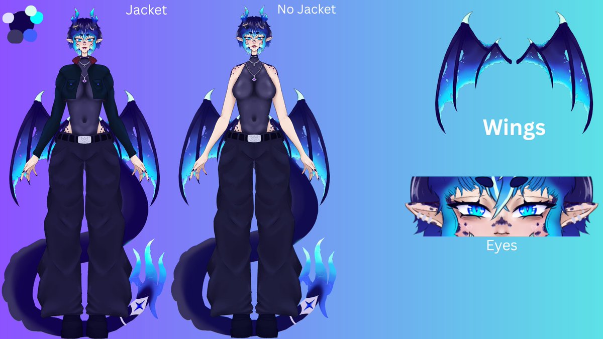 Zcyllah's tweet photo. Hello dears, I'm Zcyllah for those who dont know me ^w^! I'm a Leviathan Succubus who is only a tiny bit of a brat~ I'm an 18+ Vtuber with Chaotic vibes.
I'm a large fan of Godzilla (use the end as a reference to say my name) and anything dragon related.
Art tag: #Zcyllyart
~Z https://t.co/U1b4hSGZoj