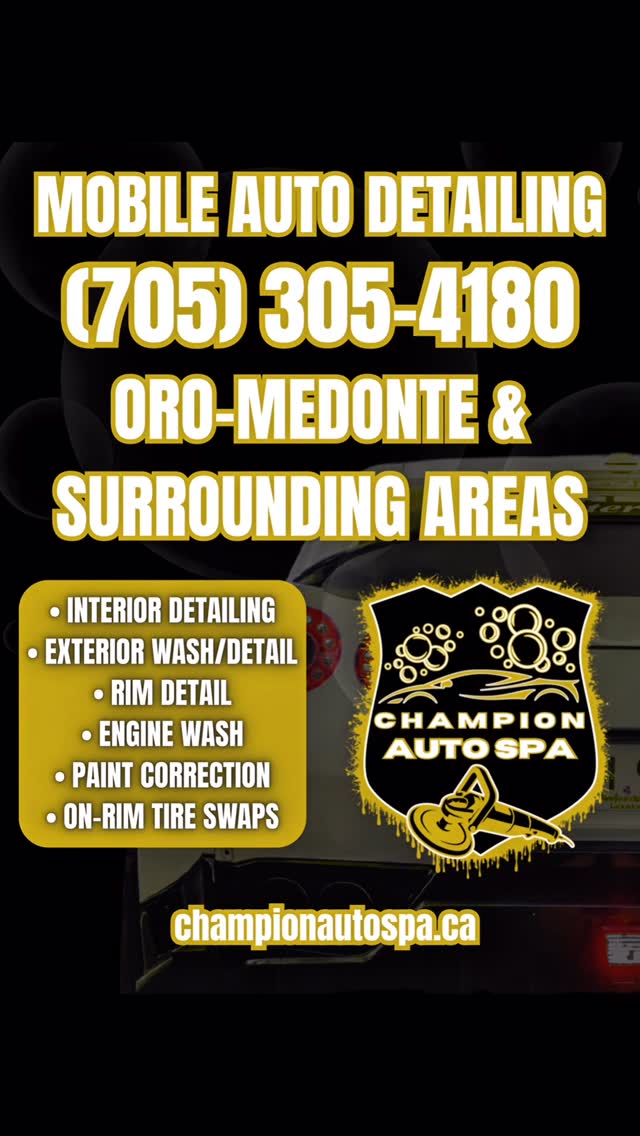 stevemitch90341's tweet photo. We do it best. 705-305-4180

championautospa. ca https://t.co/1w13GaRfCp