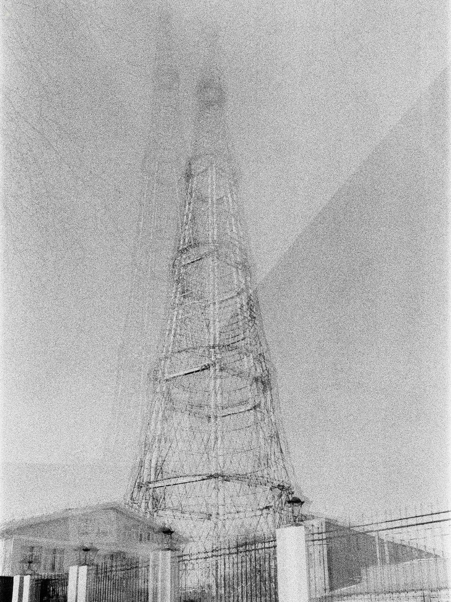 JulienneHujbh's tweet photo. Photo shared by The Constructivist Project on April 13, 2026 tagging @nataliamelikova. photo, and @shukhov. tower. https://t.co/KfH9s7z6DI