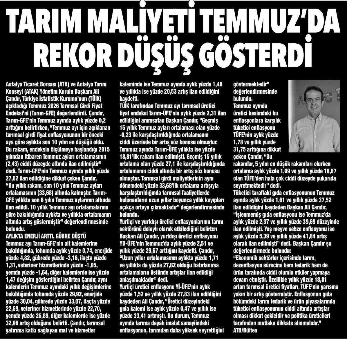 antalyaborsa's tweet photo. 22.09.2026/Haberlerimiz basına yansımaları https://t.co/iy8o0L0xk2