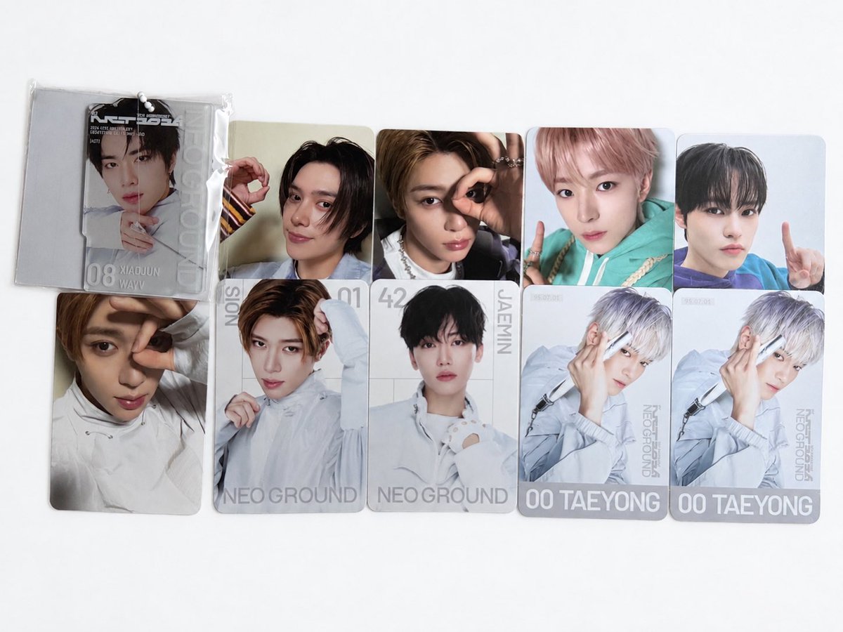 roryafeku's tweet photo. NCT 10TH ANNIVERSARY 10周年 NEO GROUND MD 2026 POP UP NCT 127 NCT DREAM WayV NCT WISH トレカ キーリング 交換

譲)テヨン ヘンドリー ジェミン チョンロ シオン ユウシ シャオジュン

求)リョウ

郵送でのお取引希望
お気軽にお声掛けお願い致します♩ https://t.co/xNMNo8KrLA
