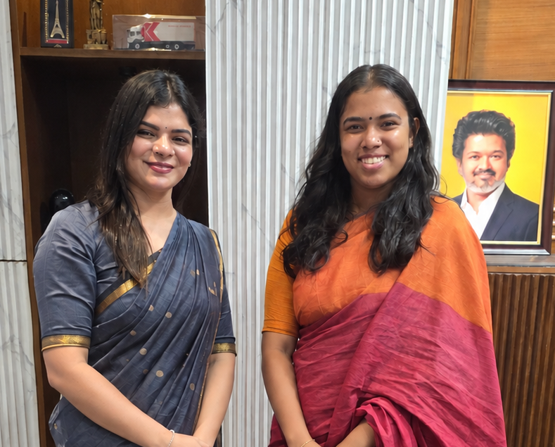 Kanimozhi_tvk's tweet photo. As a woman, I want to say this because I witnessed it myself.

I met my thangai Minister Keerthana at Kamatchi Hospital after her collarbone surgery. Doctors had advised around 20 days of rest, but within 4 days she was back at work because of her commitment to the state. Even while she was at hospital bed, she was coordinating the Chief Minister's London visit. Her first question every single day wasn't about her pain or her tablets; it was whether every company and every arrangement was on time. I told her to relax, she wouldn't.

And what struck me most is this: when Minister Aadhav Sir said she was unwell for a few days, the opposition ecosystem didn't pause to ask about what was the reason, or recovery, or what she may have actually gone through. Their minds went straight to one reason: menstruation. That reflex, that a woman's absence can only ever mean one thing, says nothing about her and everything about your regressive mindset. Women are not defined by their cycles. We are leaders, professionals, mothers, daughters carrying illness, injury and duty all at once, and still showing up. Reducing a woman's every unexplained day to her biology is an old habit of attacking a woman's body when her work can't be faulted.

4 days after, still recovering, on painkillers and still wearing a bandage, she went straight back to meeting companies and signing MoUs, one after another, without a pause.

This regressive mindset needs to stop. We should be celebrating women who continue to lead through difficult circumstances, not discussing their cycles.

Women deserve better than this. Tamil Nadu deserves better than this.

Sorry @Keerthana4VNR , I know you wanted to keep this private but I had to post this.