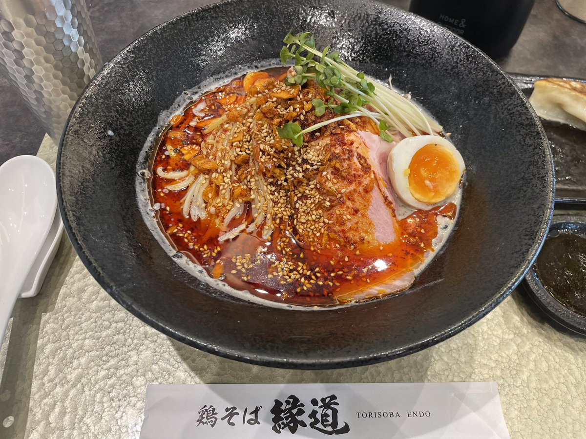 ayamina_real's tweet photo. 冷やし黒胡麻坦々 https://t.co/EEwzqHpvqy