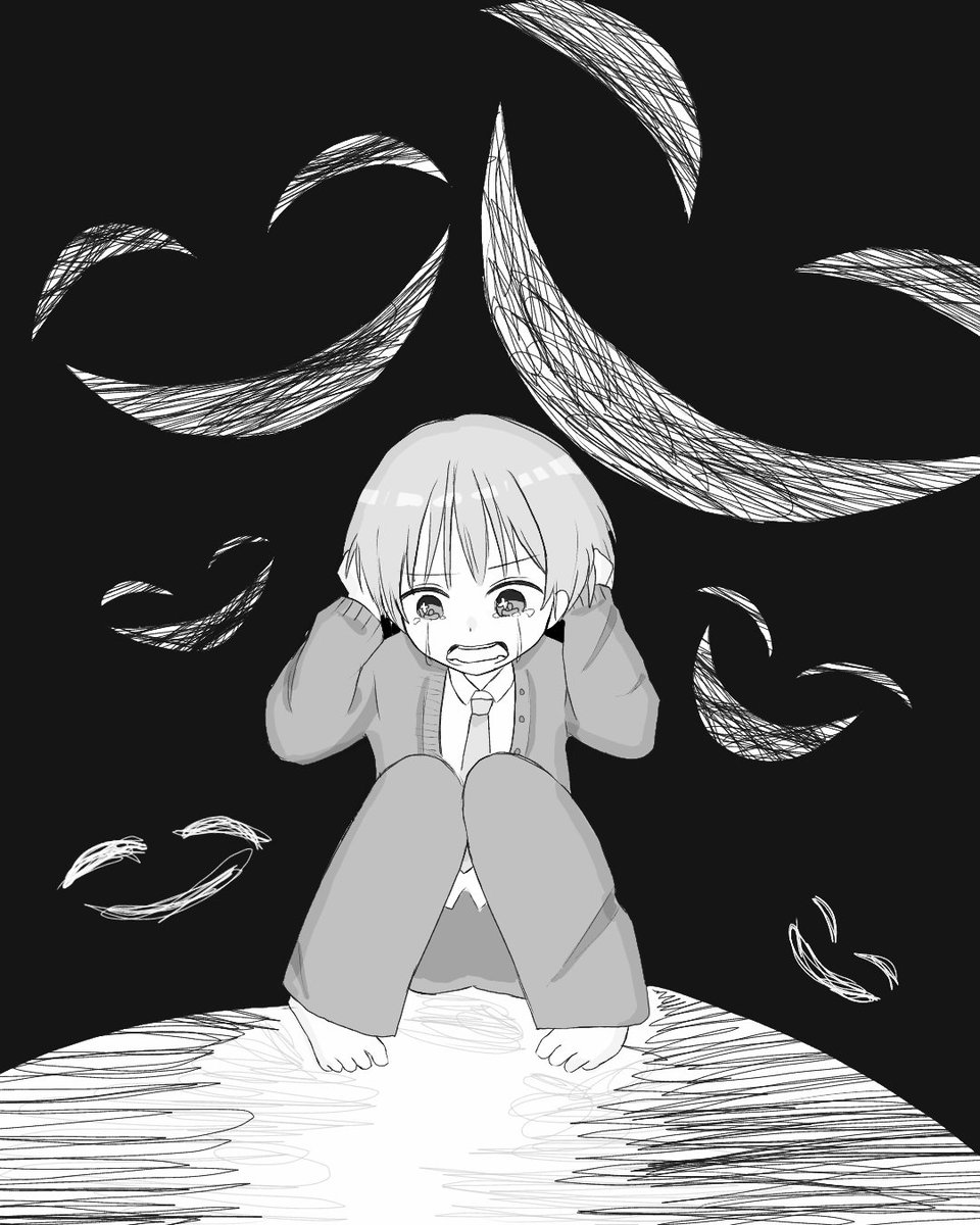 kakahotaru's tweet photo. why are they looking at me like that?
did i do something wrong?
just don't listen.. just don't listen.. just don't listen..
i just want everything to be quiet,
when they're gone...
their voices are still there. https://t.co/fbRG5ldTEG