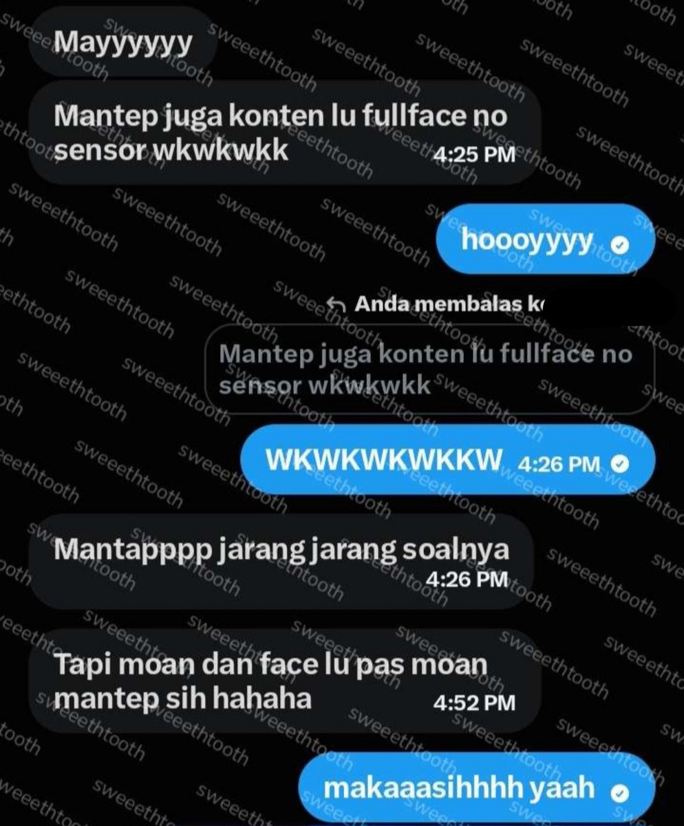 sweeethtooth's tweet photo. hy ak open private kongten promo 100k buat 5 slot aja nih!!!! syapa maw?!?!?!?! 🤤 yg rill rill ajh 🤭 https://t.co/50tnaRtrX6