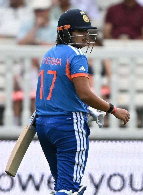 Shafali Verma misses out on a well deserved half century! 