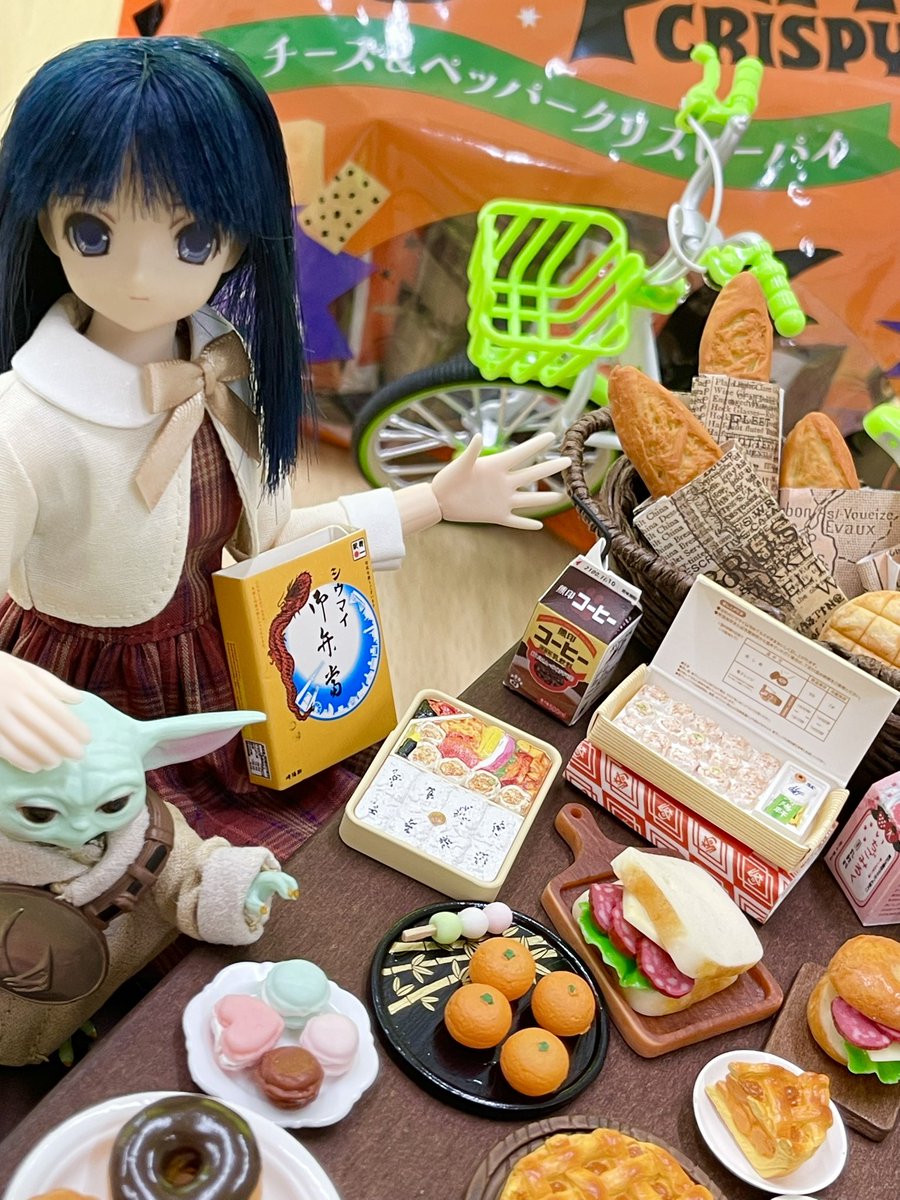 Regulus_auc's tweet photo. 崎陽軒のシウマイ弁当もあるよ（お借りした小物） https://t.co/Ev5yPNK0Sw