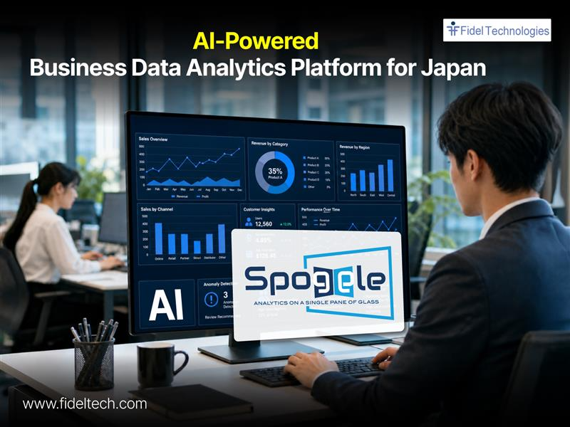 FidelTech's tweet photo. Fidel’s Spoggle is an AI-powered, no-code Business Data Analytics Platform for Japan that unifies data for easy analysis and visualization.
Read More: https://t.co/c7XWhQHP10
#SpoggleJapan #AIAnalytics #BusinessIntelligence #DataInsights https://t.co/68CILkAVhz