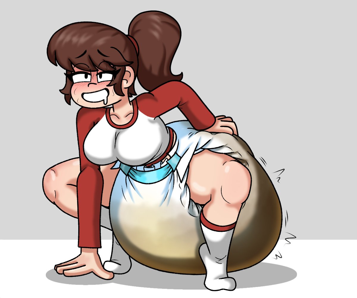 LittleMaruDL's tweet photo. Lynn Pleasure Messy #abdl #abdlgirl #abdlart #diaperart #diaper #diapergirl #オムツ #おむつ https://t.co/zxIHGgWO2f