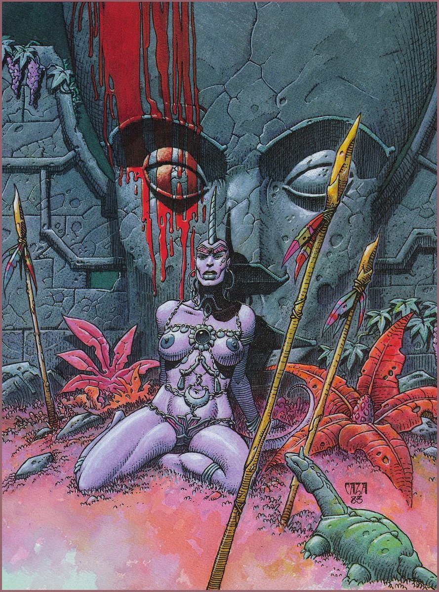 cimerians's tweet photo. Artist Philippe Caza
#scifiart https://t.co/zB5AEEMdFD