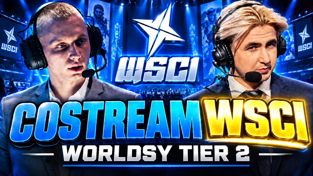 grindzone_pl's tweet photo. Dzisiaj wskakujemy na międzynarodową scenę!
Razem z @Devilpiotr oraz @nahovskylol odpalamy costream WSCI🌍
Najlepsze drużyny spoza Tier 1, dużo dobrego LoLa i wspólne oglądanie od startu 🔥
Dziś kibicujemy @FresskowyLoL !!!
📺 ttv/nahovsky
#GrindZone https://t.co/p4HPC5y4wN