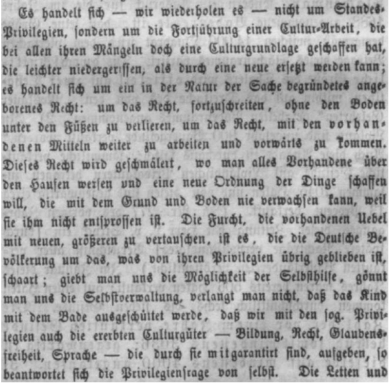 Ernst_Heidemann's tweet photo. Rigasche Zeitung, Nr, 278 1856.11.30
Antwort an der "Golos" über die Ostsee-Provincen und deren Privilegien https://t.co/S2vO9w7jN6