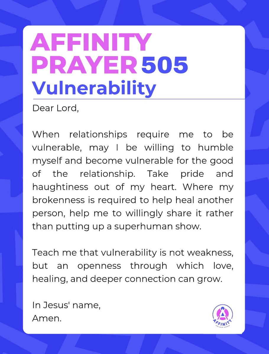 Affinity_Lounge's tweet photo. #Vulnerability 
22nd Spetember 2026

#AFFINITY
#TheLoveLounge https://t.co/T0VYHNBMGE