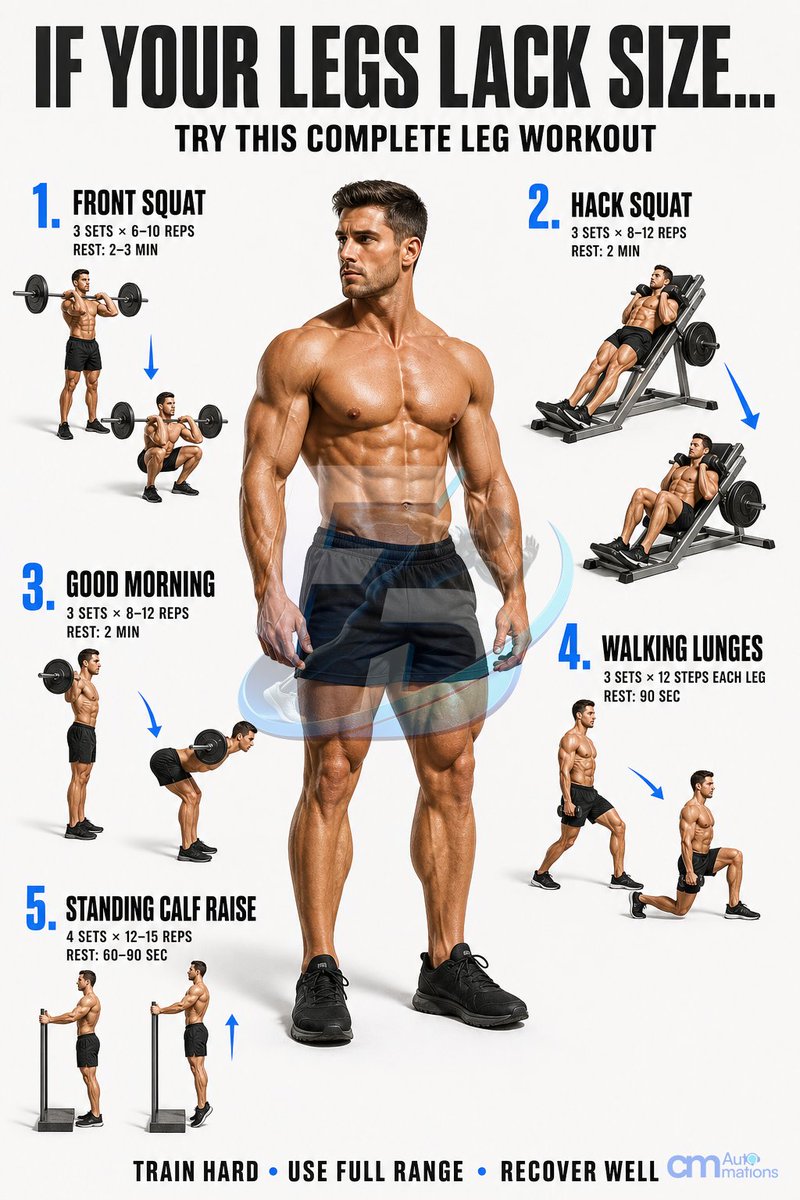 Fit_Decoded's tweet photo. Adding weight while cutting squat depth changes the test, not necessarily your strength. Keep a consistent, comfortable, controlled depth before adding plates. Build stronger legs, not shorter reps. #LegTraining #StrengthTraining #FitDecoded https://t.co/FneKkO4LtM