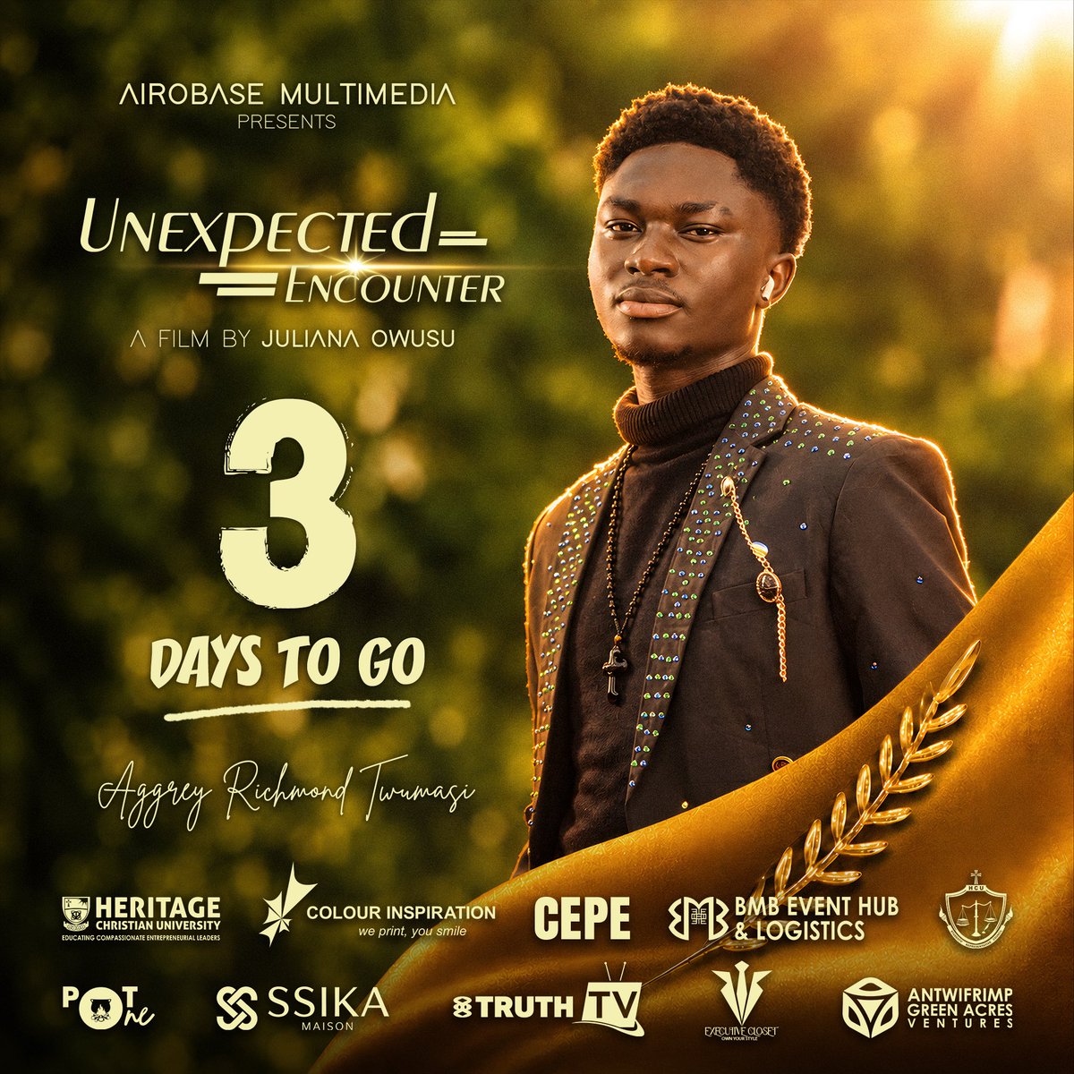 BarryOfori's tweet photo. Purchase your ticket 🎫 on
https://t.co/OYVMus0dXg
.
Let’s meet 25th September at Heritage Christian University | Time: 7PM
.
#UnexpectedEncounter #GhanianFilm #GhanaCinema #AfricanCinema https://t.co/I3FVzELOmM